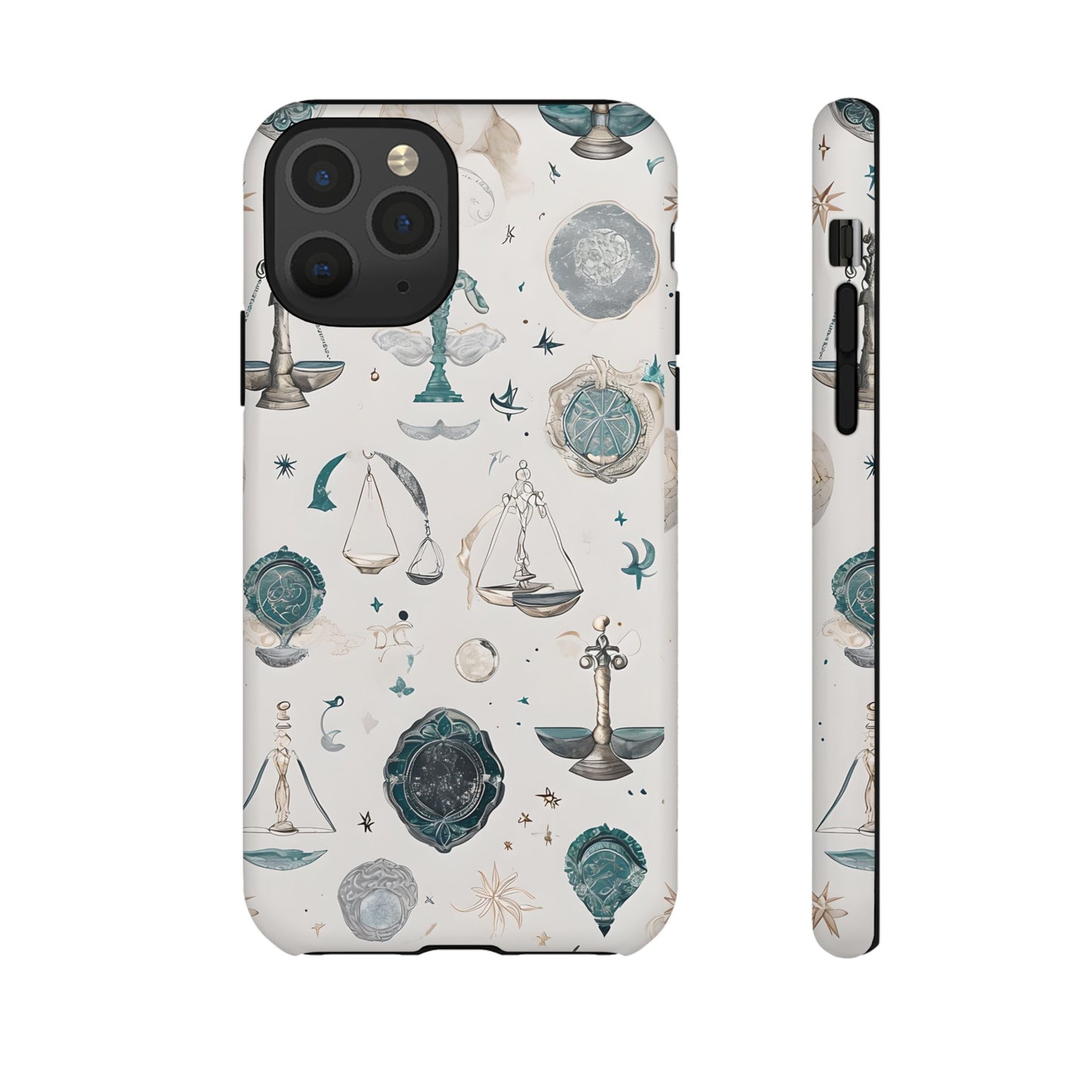 Libra Zodiac Phone Case - Astrology Gift for Her, Celestial Star Sign Cover, Birthday Gift, Compatible with iPhone, Galaxy, Google Phones