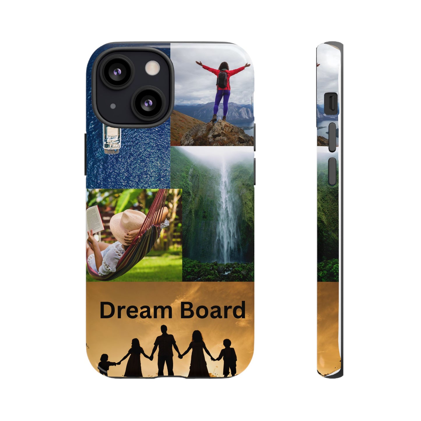 Dream Board Phone Case | Tough Cases for Adventure Seekers, Inspirational Phone Accessories, Custom Phone Covers, Unique Gift Ideas, [...]