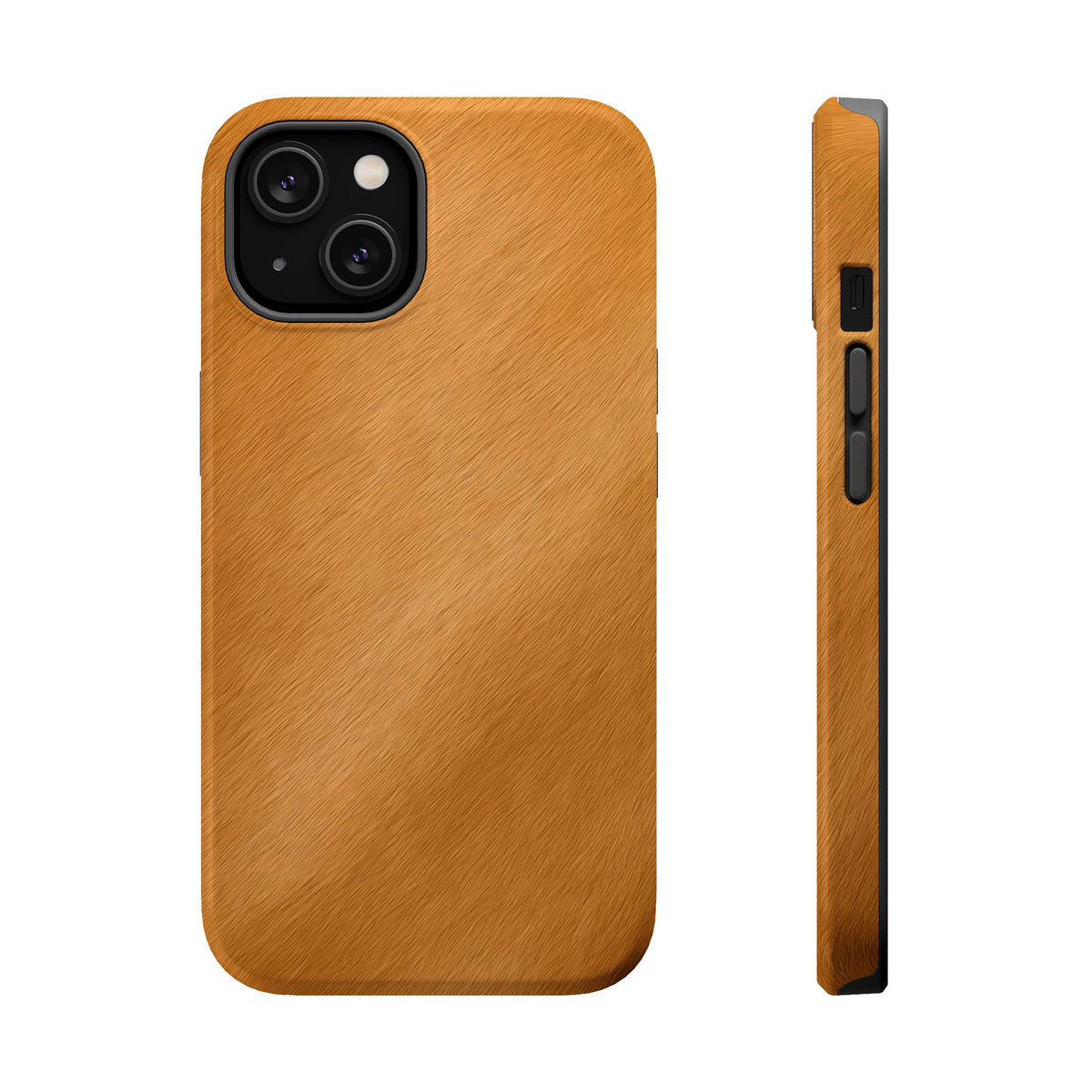 Horse Print Magnetic Phone Case, Animal Print, Protective Faux Skin Style Cover Compatible with iPhone 17, 16, 15, 14, 13, 12, 11