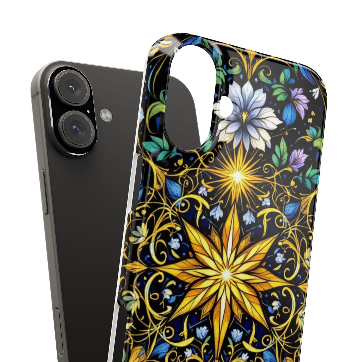 Elegant Floral Phone Case - Slim Phone Cases, Artistic Cases for Nature Lovers, Gift for Birthdays, Holidays, Spring Decor