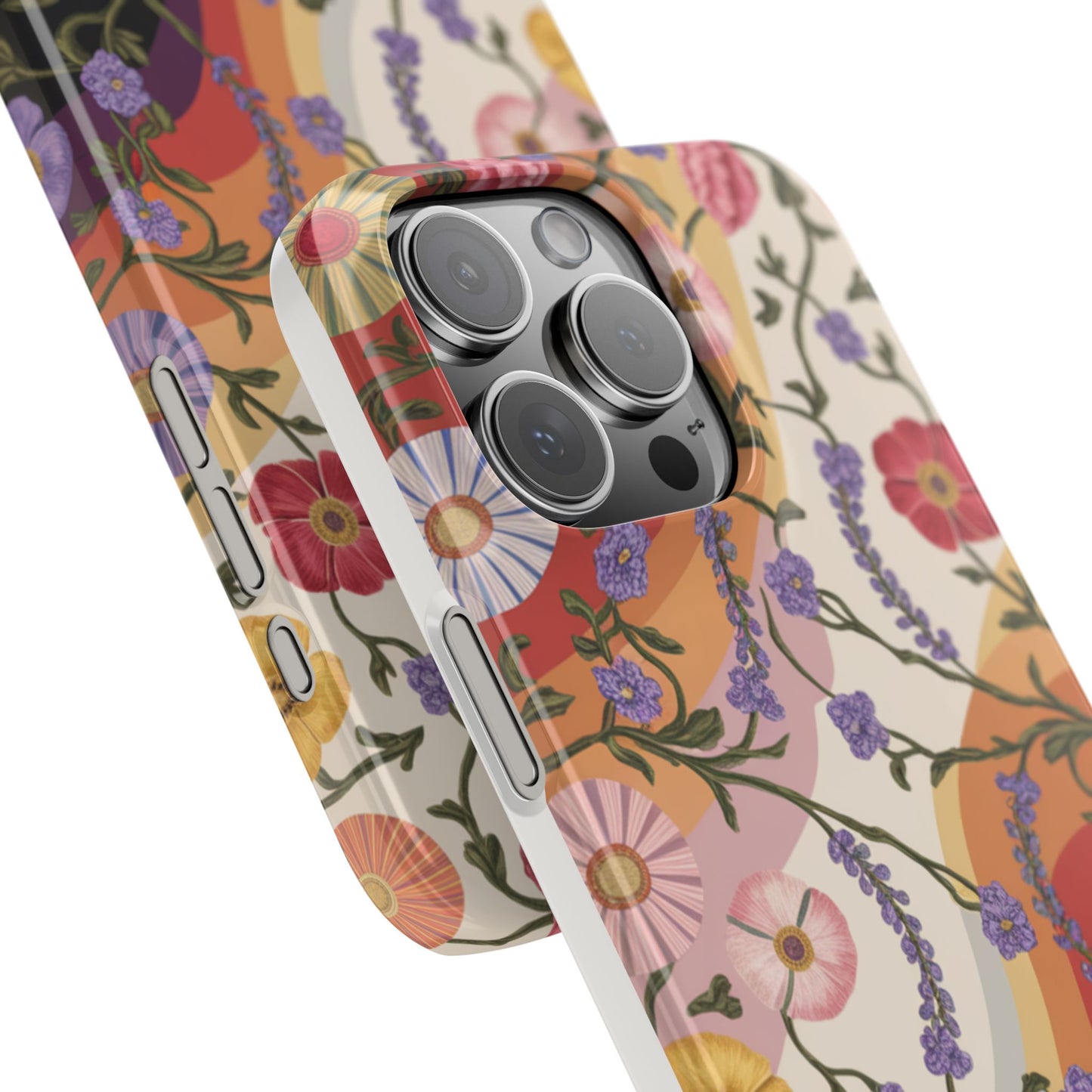 Floral Blossom Phone Case - Slim Case for Flower Lovers, Smartphone Cover, Gift for Her, Trendy Floral Design, Boho Chic Accessory