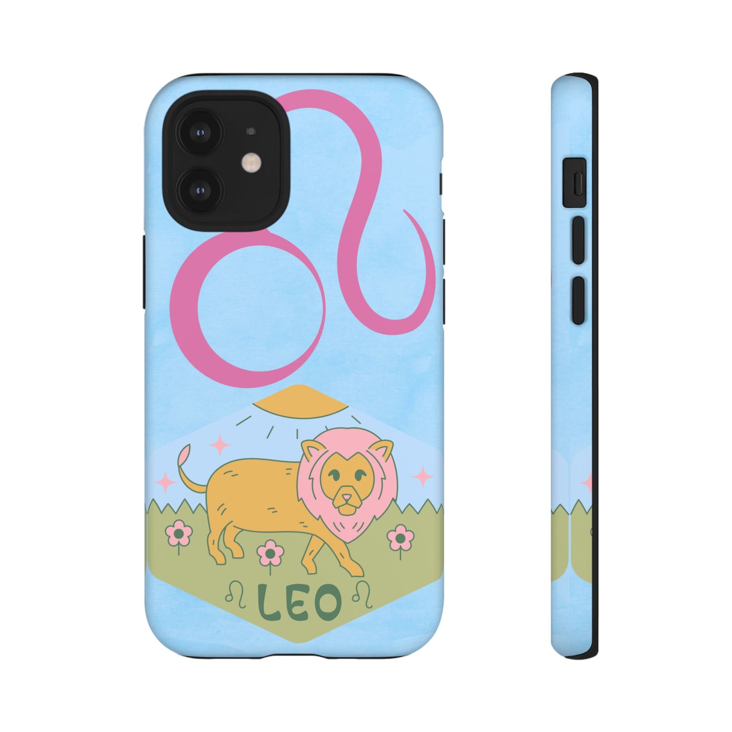 Leo Zodiac Phone Case, Astrology Gift for Her, Celestial Star Sign Cover, Birthday Gift, Compatible with iPhone, Galaxy, Google Phones