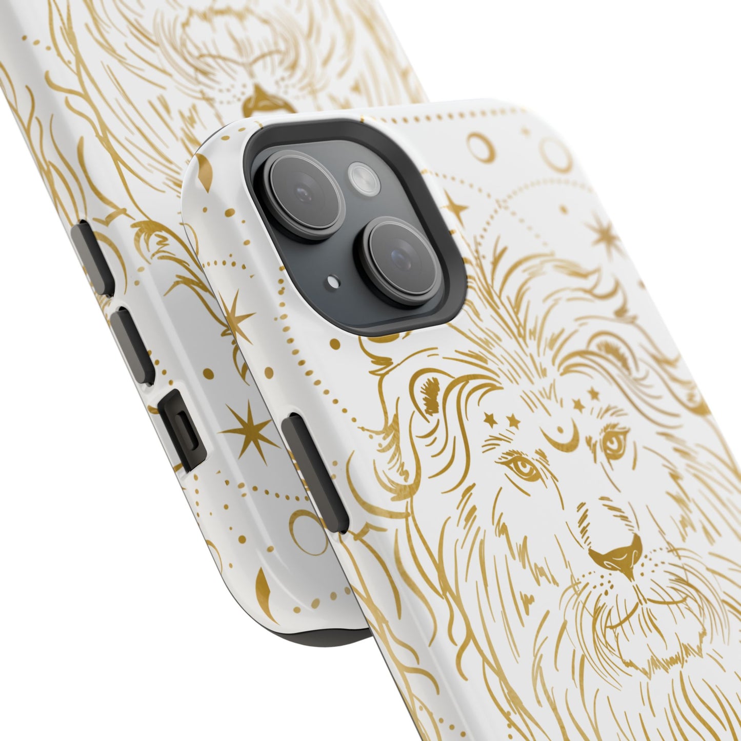 Leo Zodiac Magnetic Phone Case, Astrology Gift for Her, Celestial Star Sign Cover, Compatible with iPhone 17, 16, 15, 14, 13