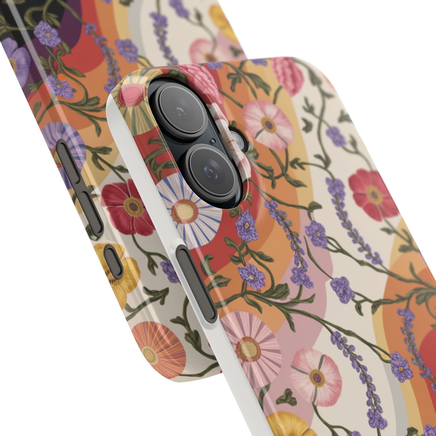 Floral Blossom Phone Case - Slim Case for Flower Lovers, Smartphone Cover, Gift for Her, Trendy Floral Design, Boho Chic Accessory