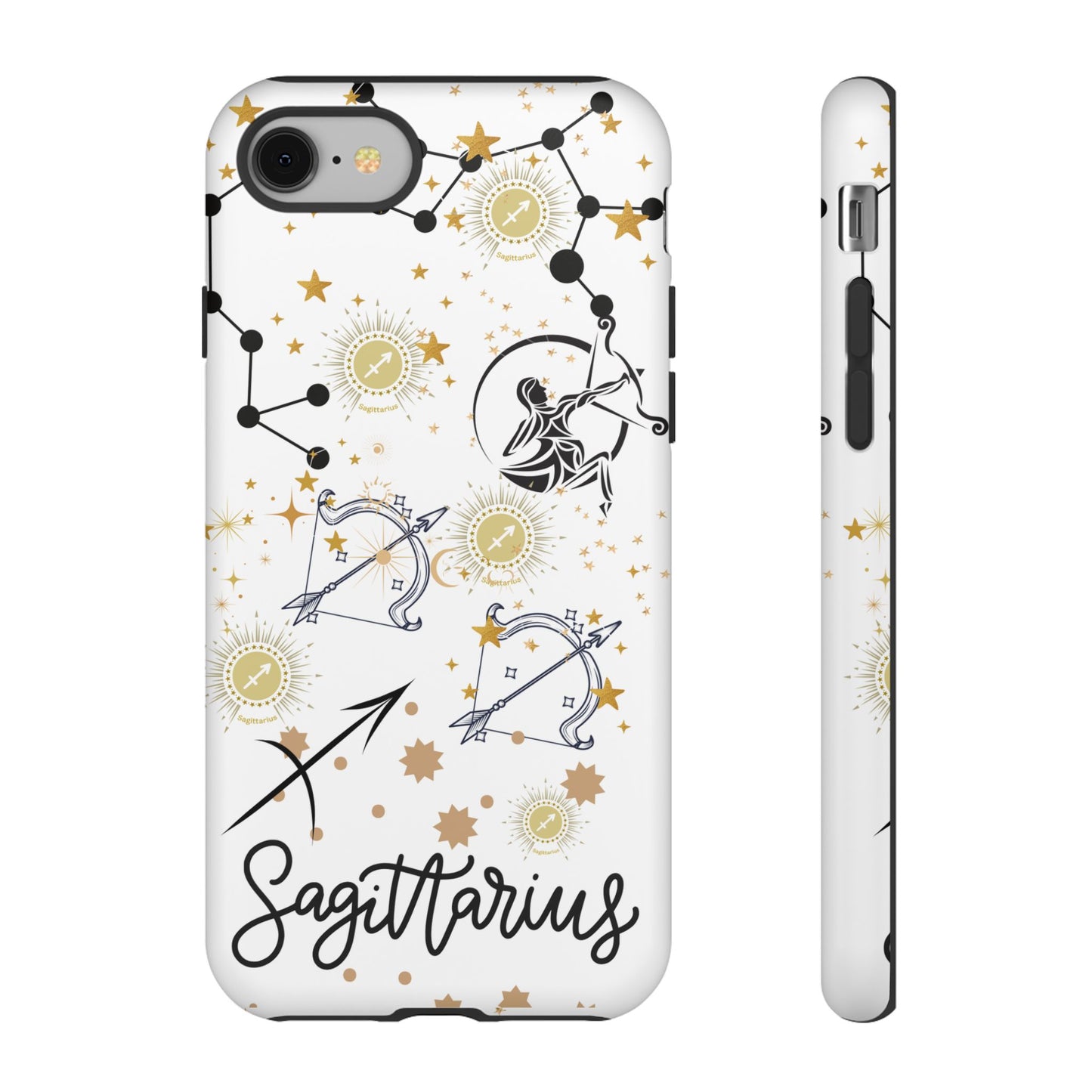 Sagittarius Zodiac Phone Case, Astrology Gift for Her, Celestial Star Sign Cover, Birthday Gift, Compatible with iPhone, Galaxy, Pixel