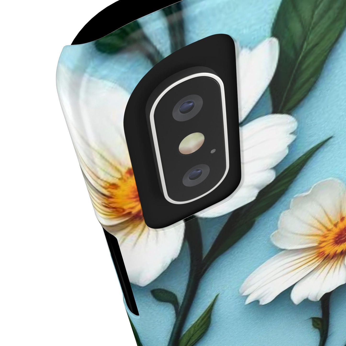 Floral Slim Phone Case, Smartphone Accessories, Gift for Her, Nature Lover Gift, Spring Decor, Cute Phone Cover