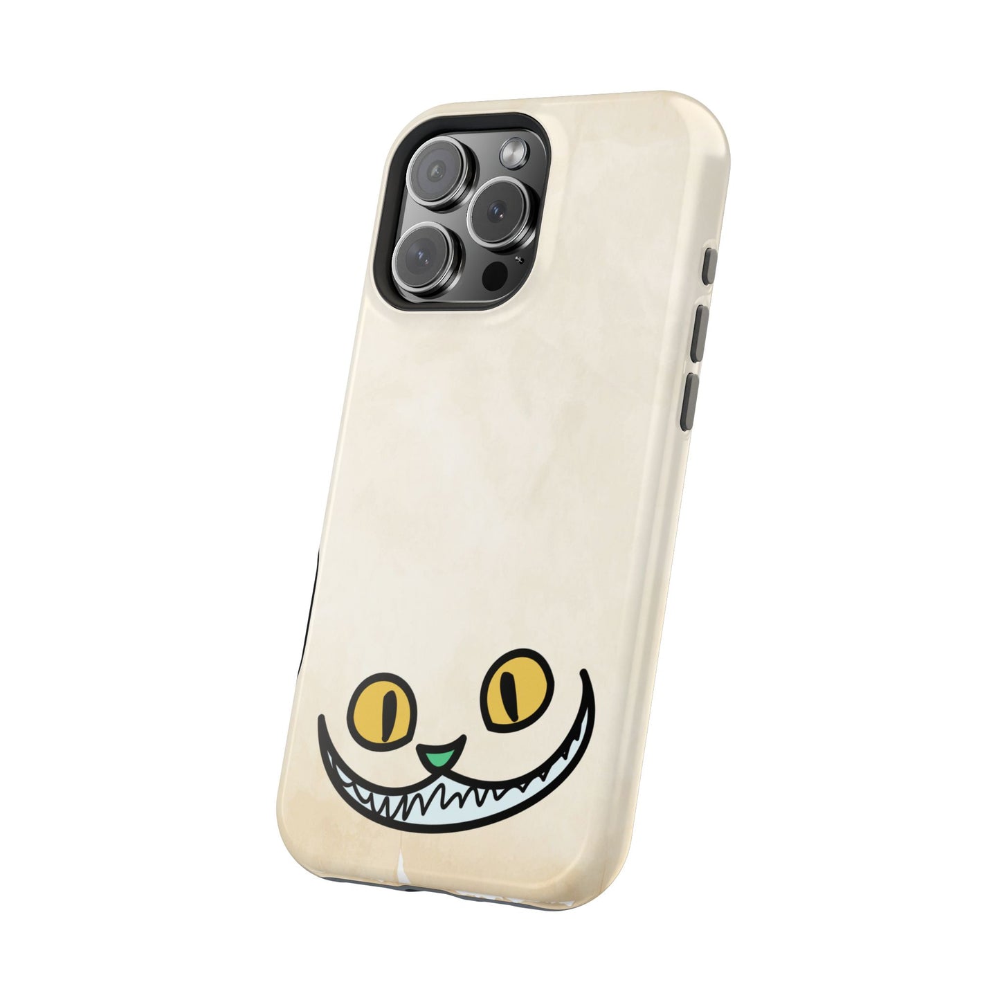 Alice in Wonderland Magnetic Phone Case, Cheshire Cat Phone Cover Compatible with iPhone 17, 16, 15, 14, 13