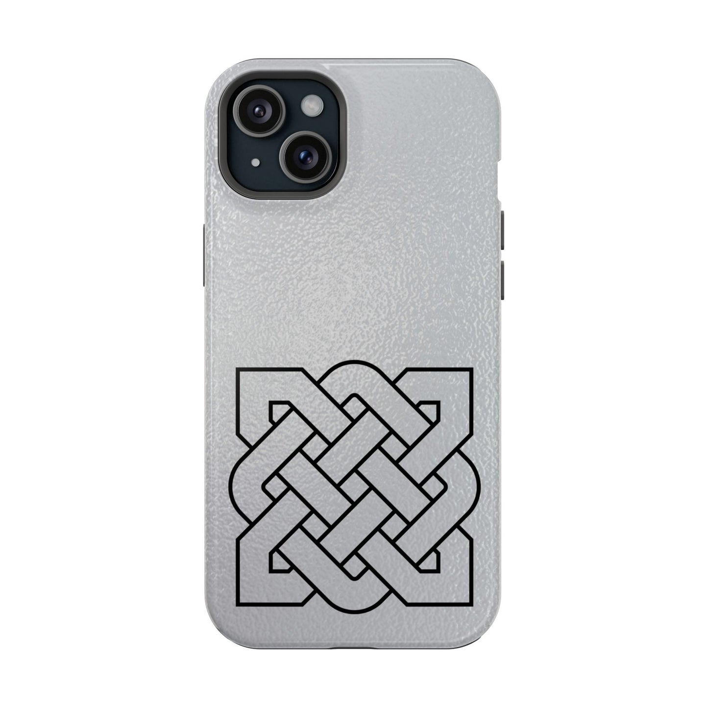 Celtic Knot Magnetic Phone Case, Irish Heritage Symbol Phone Cover, Minimal Celtic Design, Irish Culture Gift Compatible with iPhone