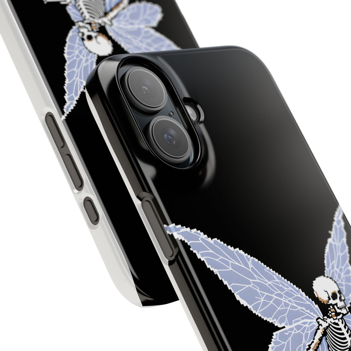 Halloween Slim Phone Case - Creepy Cute Aesthetic, Goth Coquette Spooky Style, Compatible with iPhone, Galaxy, and Google Phones