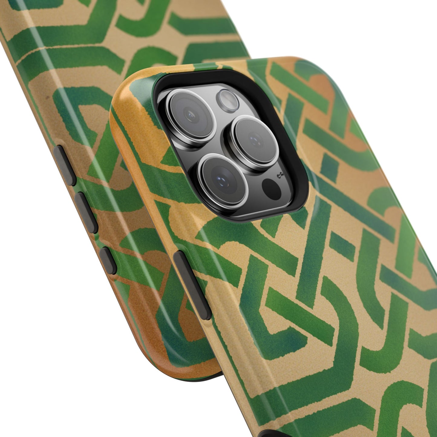 Celtic Knot Magnetic Phone Case, Irish Heritage Pattern Phone Cover, Celtic Art Design, Irish Culture Gift Compatible with iPhone