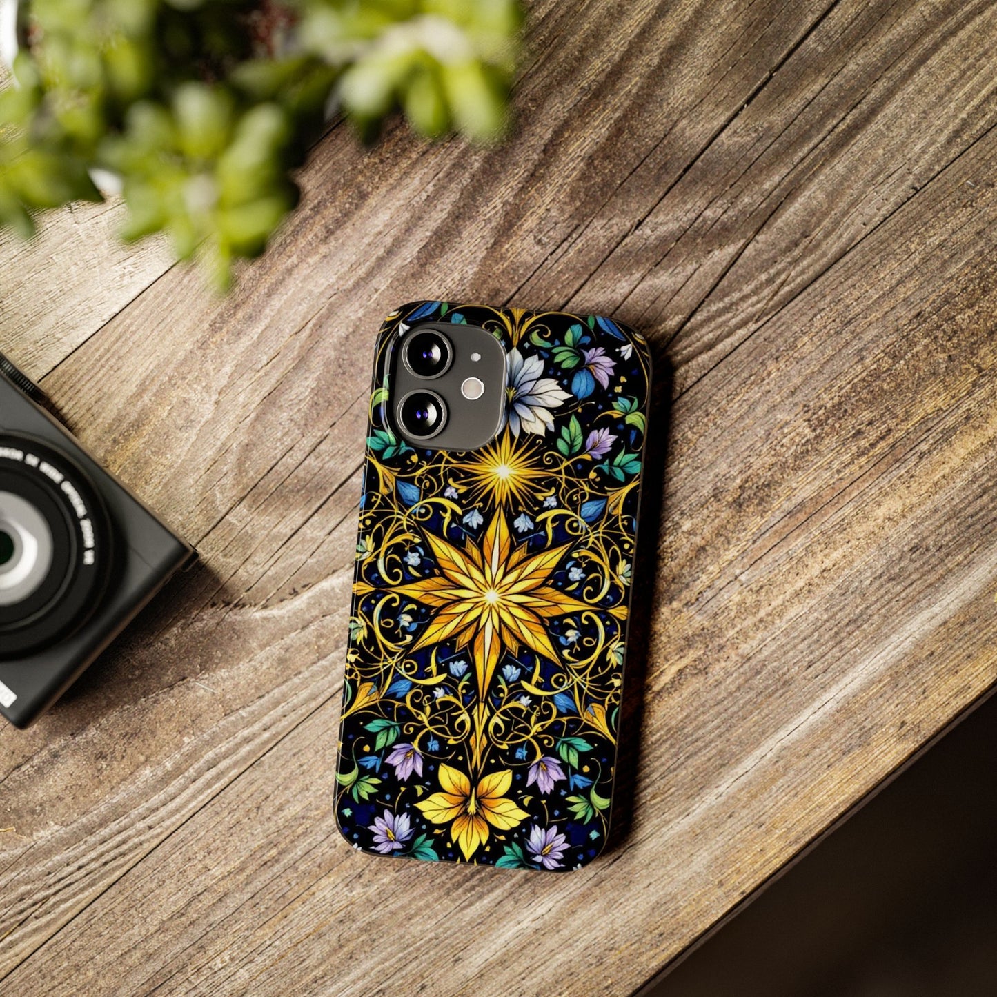 Elegant Floral Phone Case - Slim Phone Cases, Artistic Cases for Nature Lovers, Gift for Birthdays, Holidays, Spring Decor