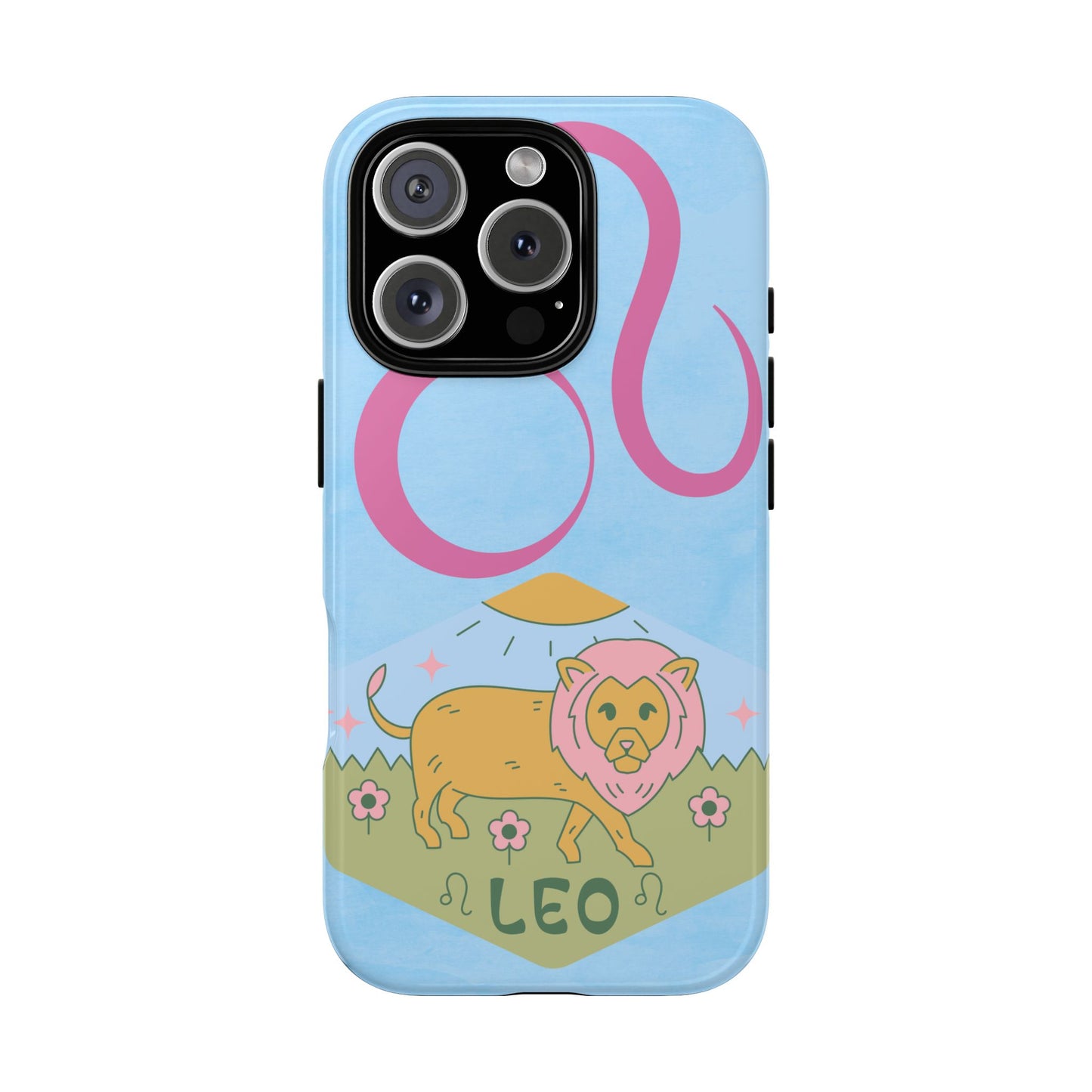 Leo Zodiac Phone Case, Astrology Gift for Her, Celestial Star Sign Cover, Birthday Gift, Compatible with iPhone, Galaxy, Google Phones