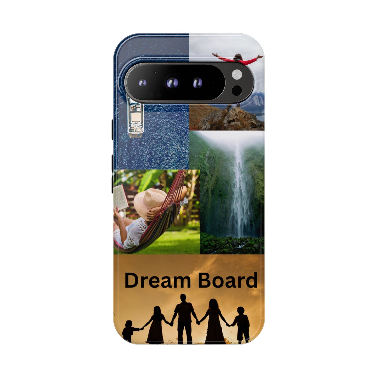 Dream Board Phone Case | Tough Cases for Adventure Seekers, Inspirational Phone Accessories, Custom Phone Covers, Unique Gift Ideas, [...]