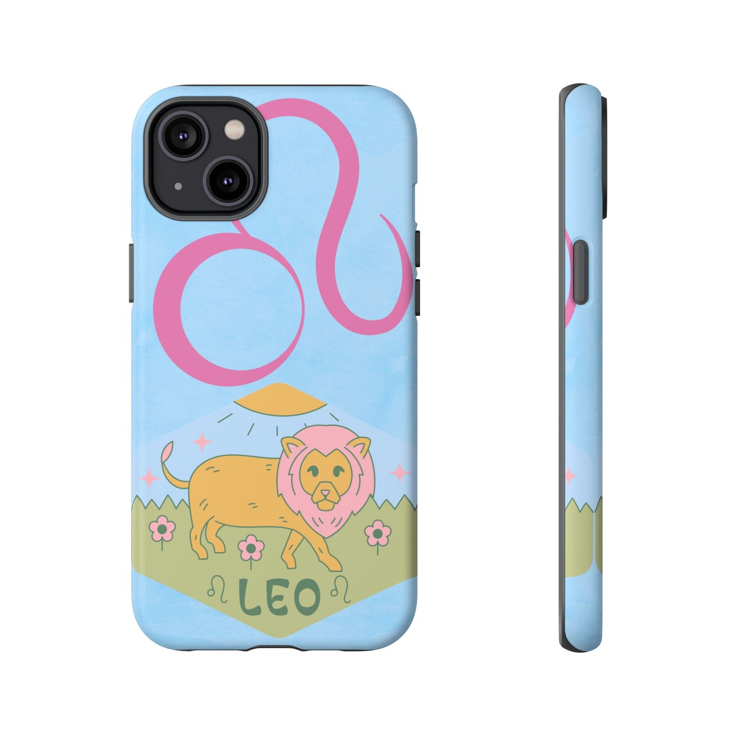 Leo Zodiac Phone Case, Astrology Gift for Her, Celestial Star Sign Cover, Birthday Gift, Compatible with iPhone, Galaxy, Google Phones
