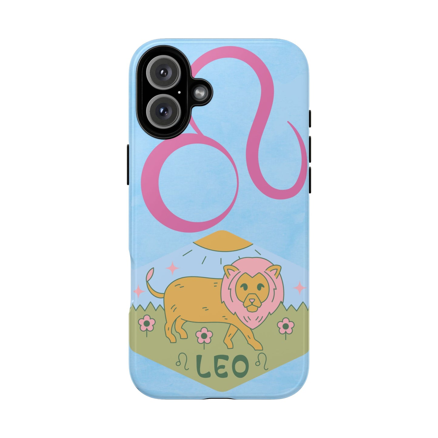 Leo Zodiac Phone Case, Astrology Gift for Her, Celestial Star Sign Cover, Birthday Gift, Compatible with iPhone, Galaxy, Google Phones