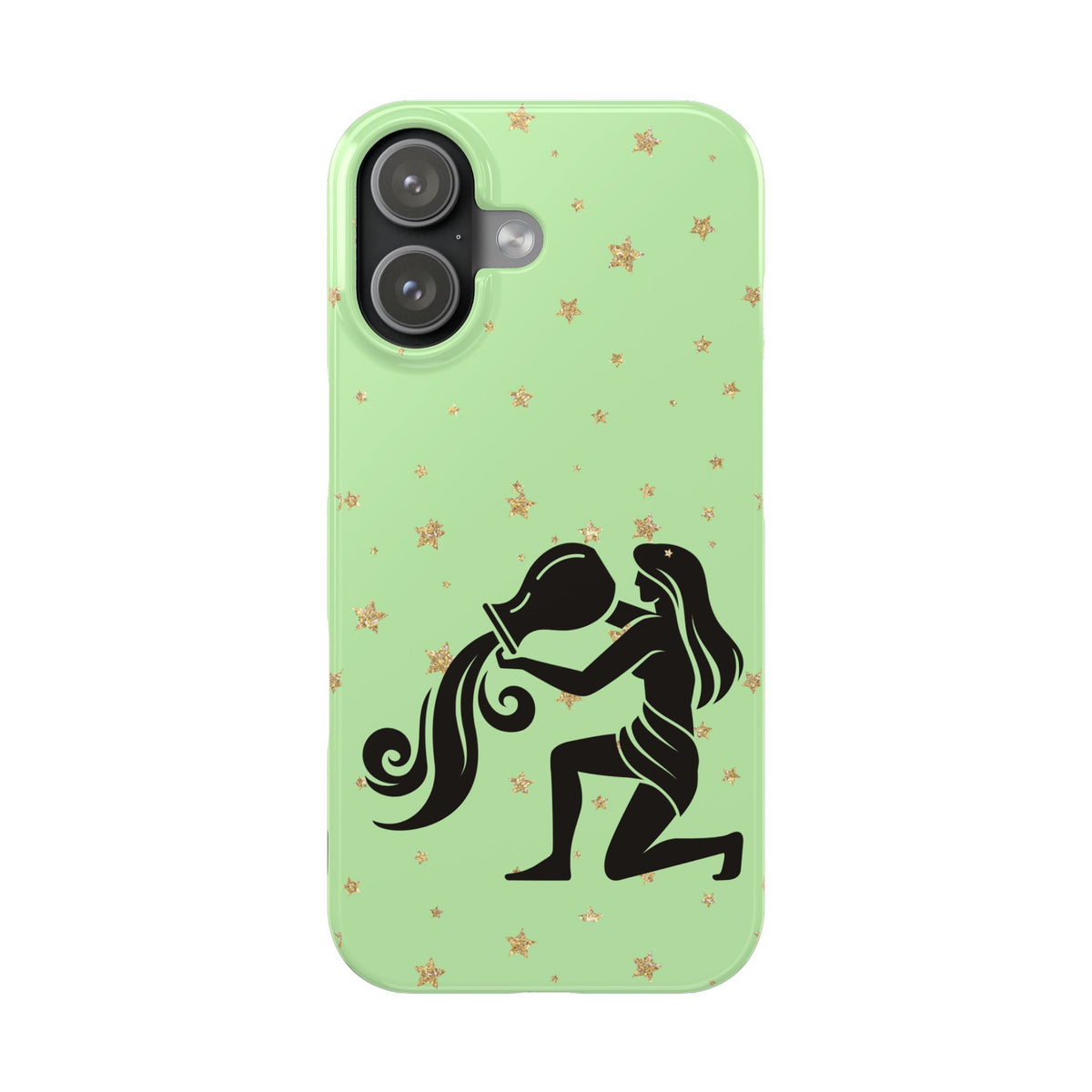 Virgo Zodiac Slim Phone Case, Astrology Gift for Her, Celestial Star Sign, Birthday Gift, Compatible with iPhone 17, 16, 15, 14, 13