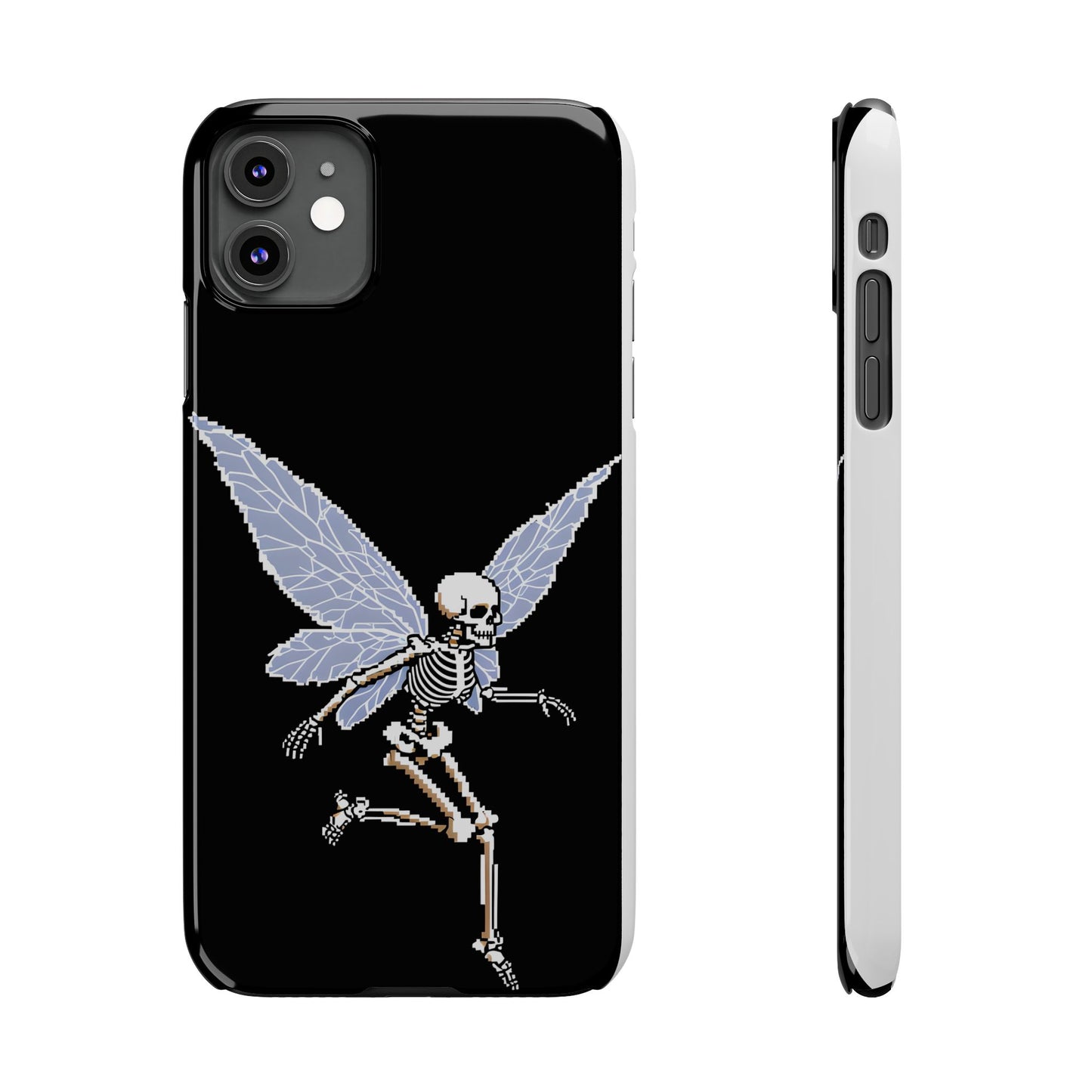 Halloween Slim Phone Case - Creepy Cute Aesthetic, Goth Coquette Spooky Style, Compatible with iPhone, Galaxy, and Google Phones