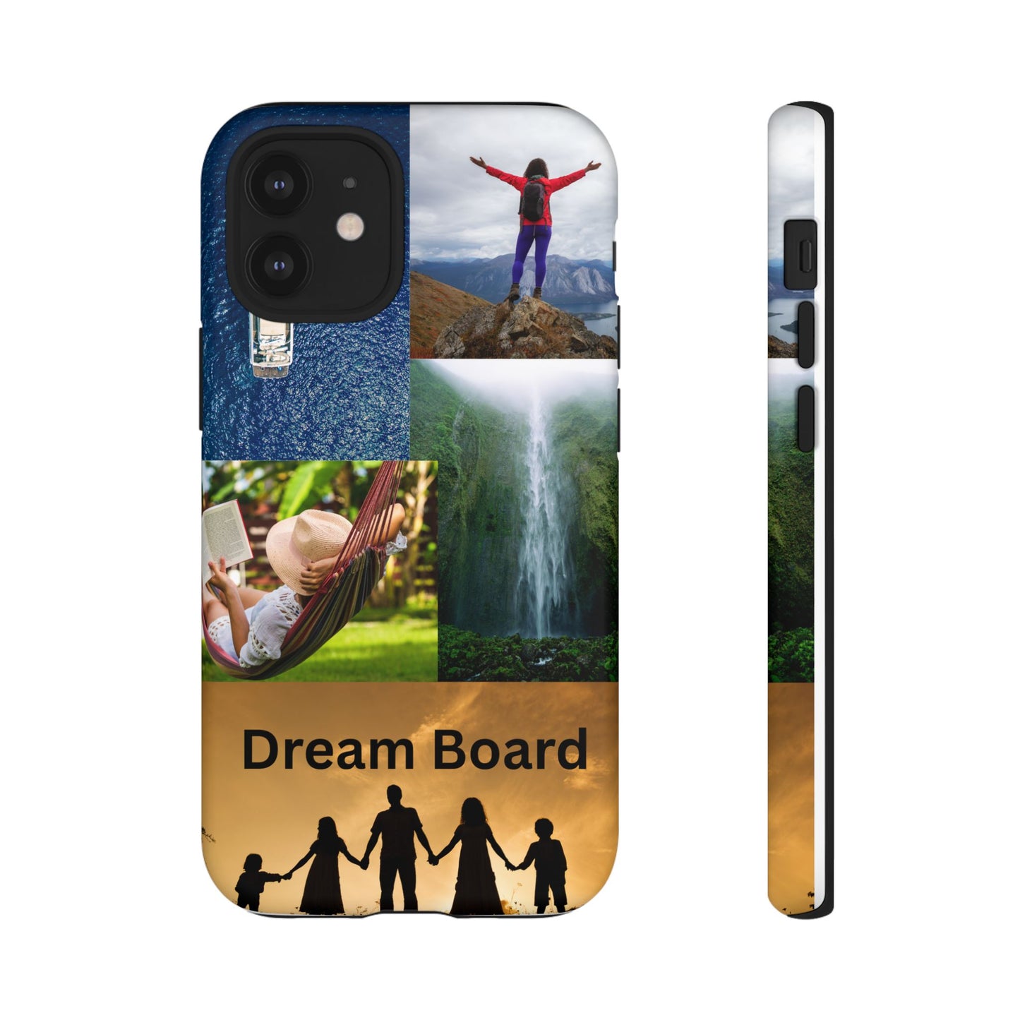 Dream Board Phone Case | Tough Cases for Adventure Seekers, Inspirational Phone Accessories, Custom Phone Covers, Unique Gift Ideas, [...]