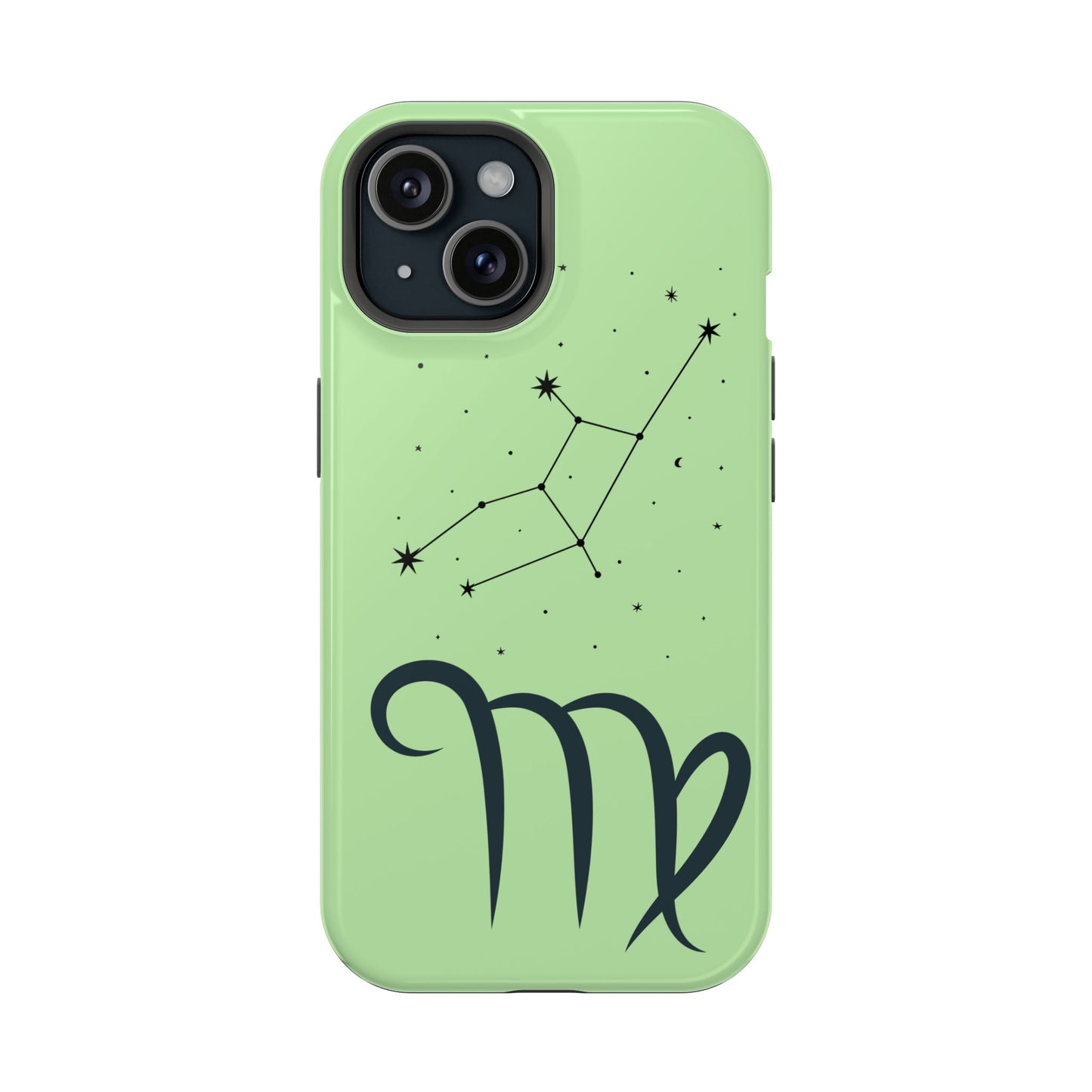 Virgo Zodiac Magnetic Phone Case, Astrology Gift for Her, Celestial Star Sign, Birthday Gift, Compatible with iPhone 17, 16, 15, 14, 13