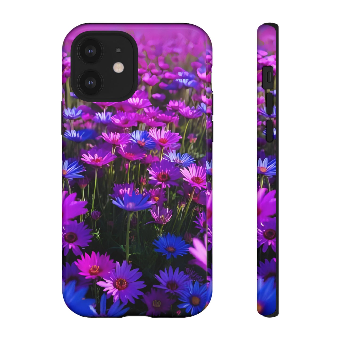 Wildflower Meadow Phone Case, Colorful Floral Garden Aesthetic, Vibrant Tough Phone Case, Compatible with iPhone, Galaxy, Google