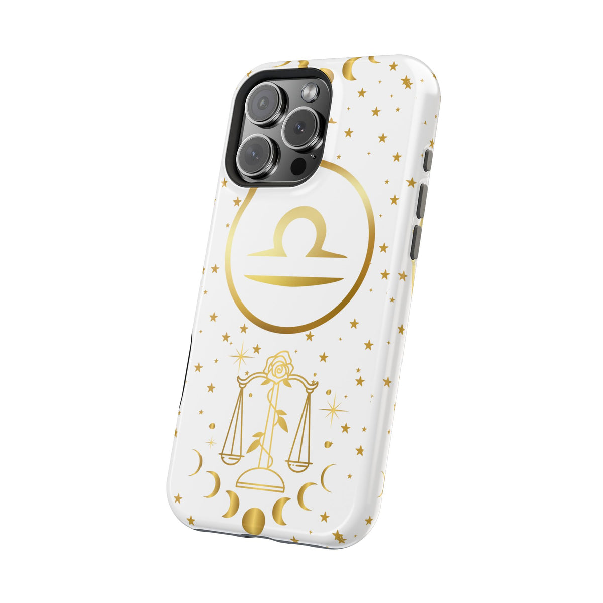 Libra Zodiac Magnetic Phone Case Astrology Gift for Her, Celestial Star Sign Cover, Birthday Gift, Compatible with iPhone 17, 16, 15, 14, 13