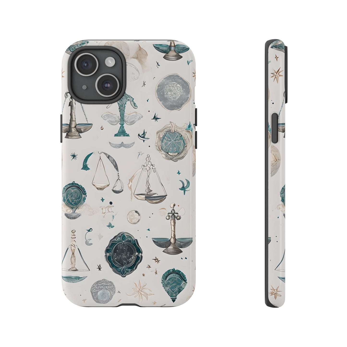 Libra Zodiac Phone Case - Astrology Gift for Her, Celestial Star Sign Cover, Birthday Gift, Compatible with iPhone, Galaxy, Google Phones