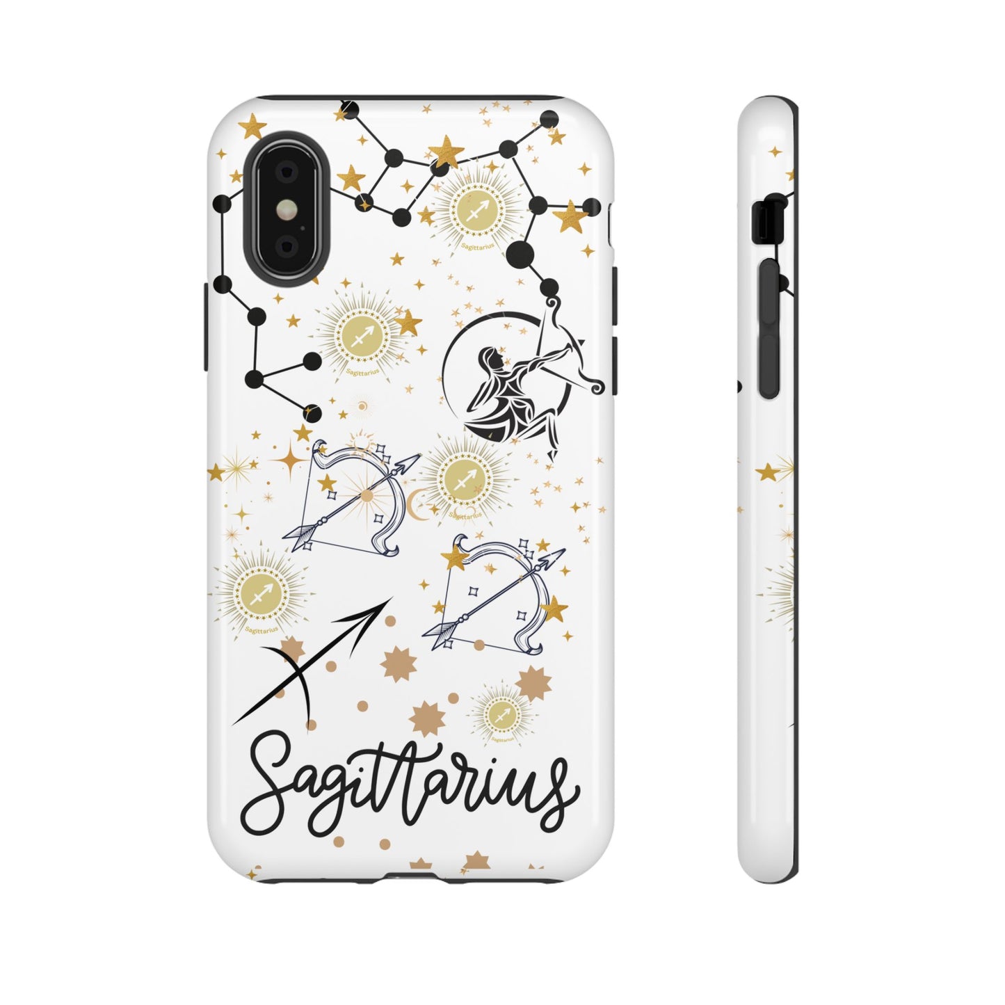 Sagittarius Zodiac Phone Case, Astrology Gift for Her, Celestial Star Sign Cover, Birthday Gift, Compatible with iPhone, Galaxy, Pixel