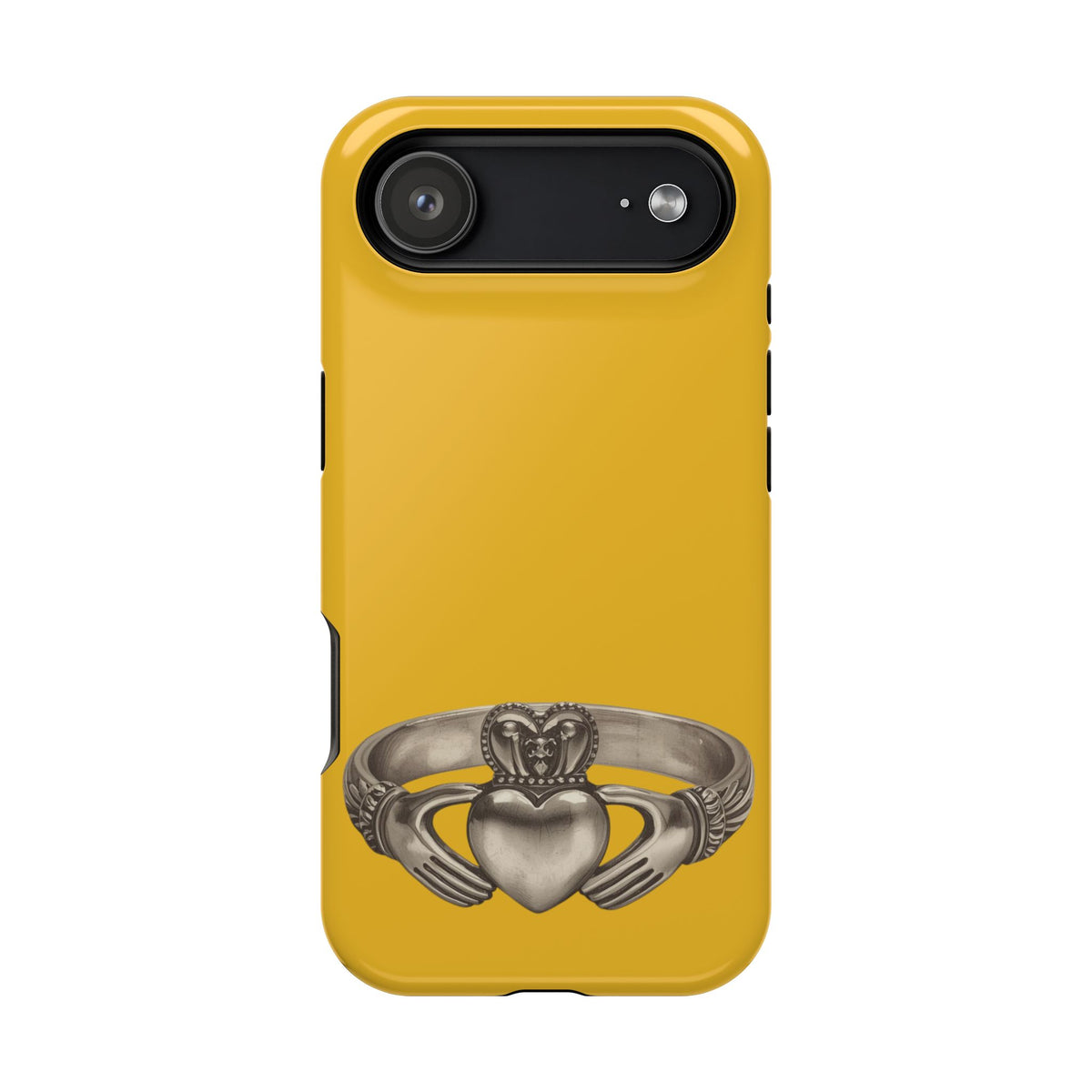 Claddagh Magnetic Phone Case Irish Symbol Ring Love Loyalty Friendship Vintage Gold Compatible with iPhone 17 16 15 14 13
