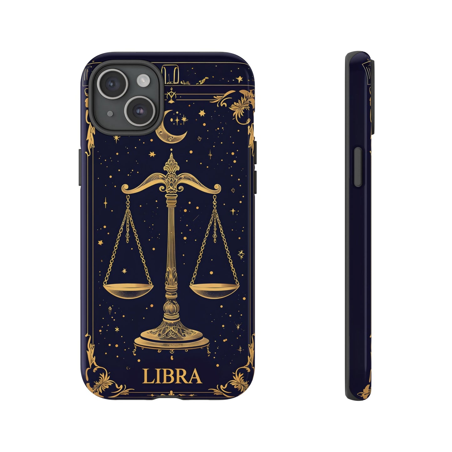 Libra Zodiac Phone Case - Astrology Gift for Her, Celestial Star Sign Cover, Birthday Gift, Compatible with iPhone, Galaxy, Google Phones