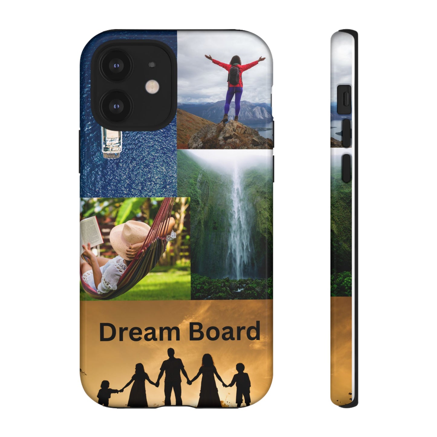 Dream Board Phone Case | Tough Cases for Adventure Seekers, Inspirational Phone Accessories, Custom Phone Covers, Unique Gift Ideas, [...]
