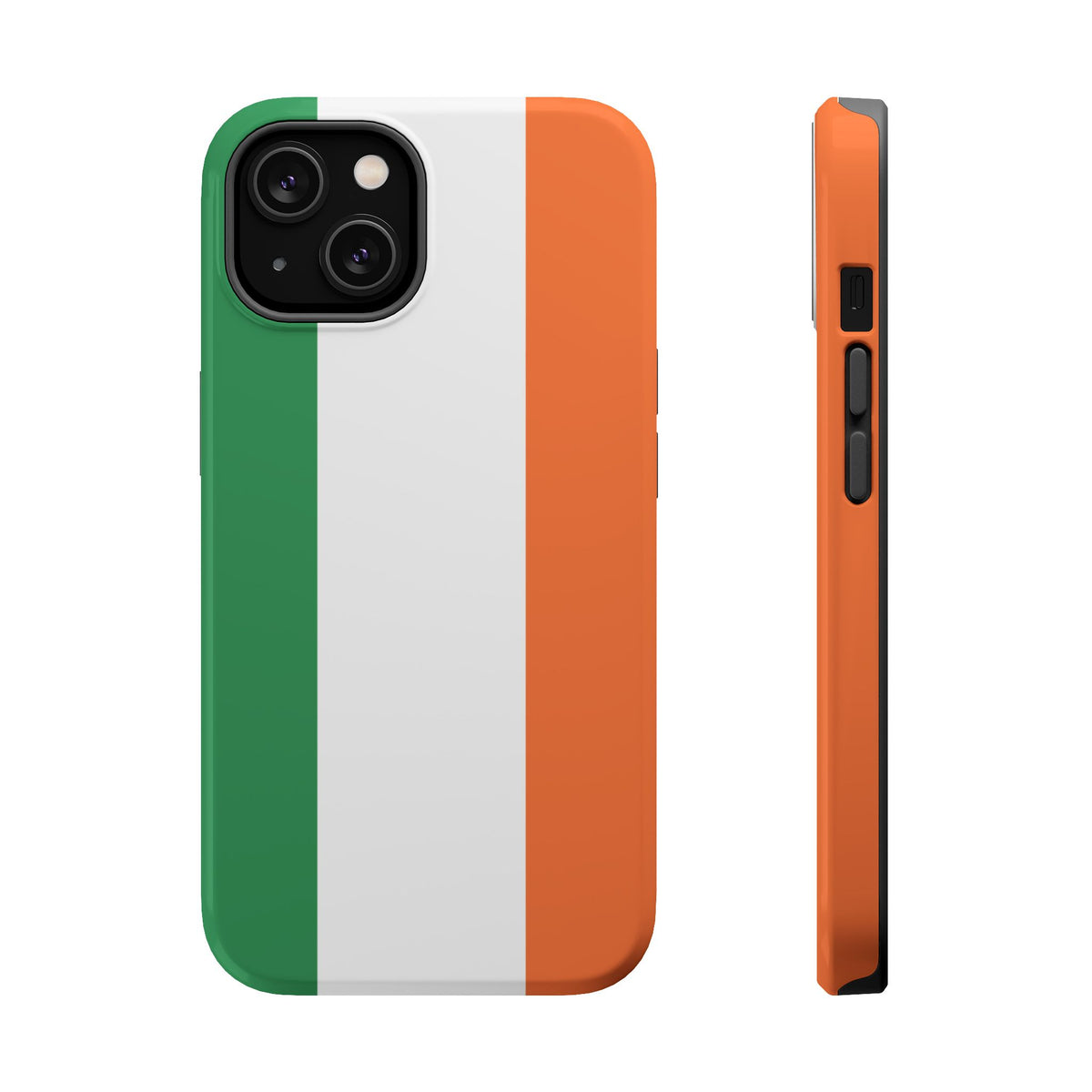 Ireland Flag Magnetic Phone Case, St. Patrick Design Phone Cover Compatible with iPhone 17, 16, 15, 14, 13