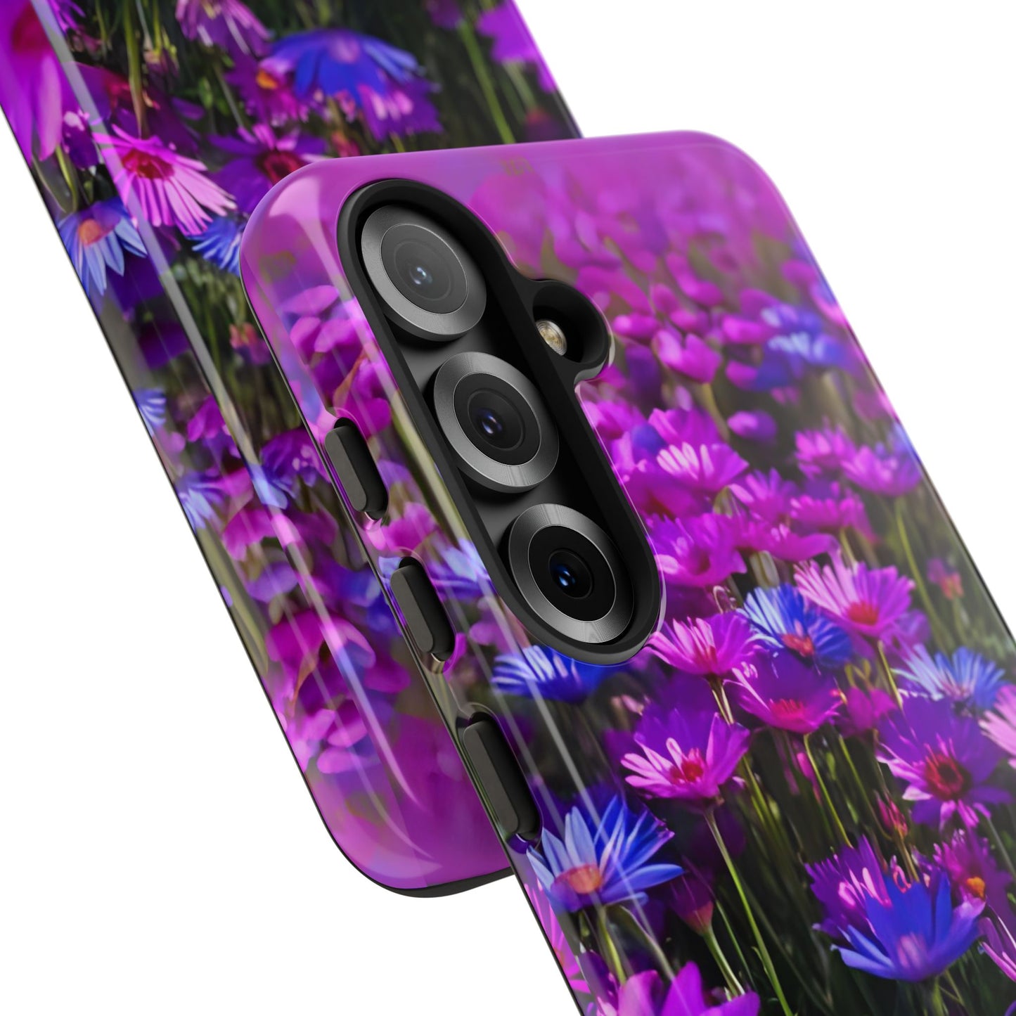 Wildflower Meadow Phone Case, Colorful Floral Garden Aesthetic, Vibrant Tough Phone Case, Compatible with iPhone, Galaxy, Google