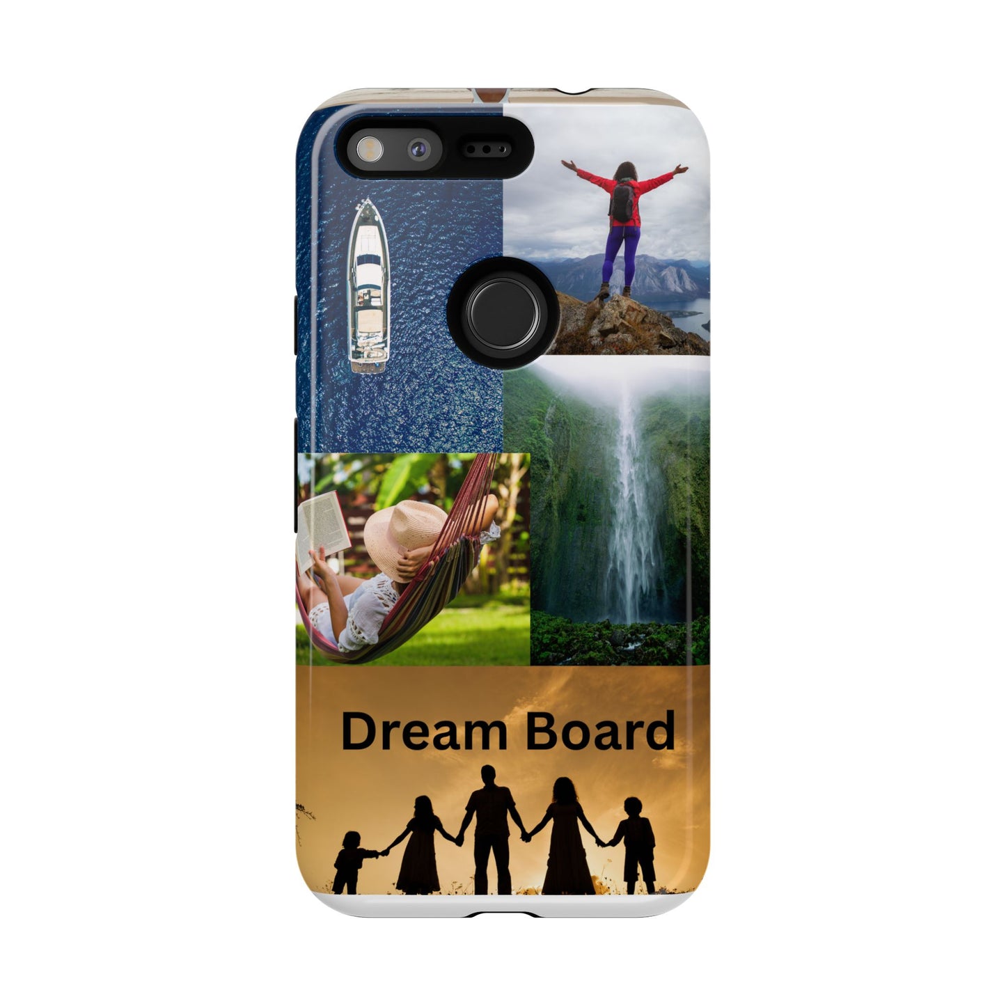 Dream Board Phone Case | Tough Cases for Adventure Seekers, Inspirational Phone Accessories, Custom Phone Covers, Unique Gift Ideas, [...]