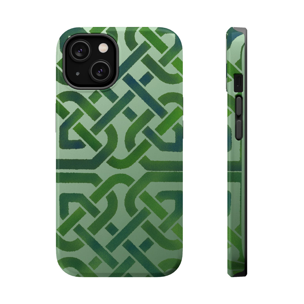 Celtic Knot Magnetic Phone Case, Irish Heritage Pattern Phone Cover, Celtic Art Design, Irish Culture Gift Compatible with iPhone