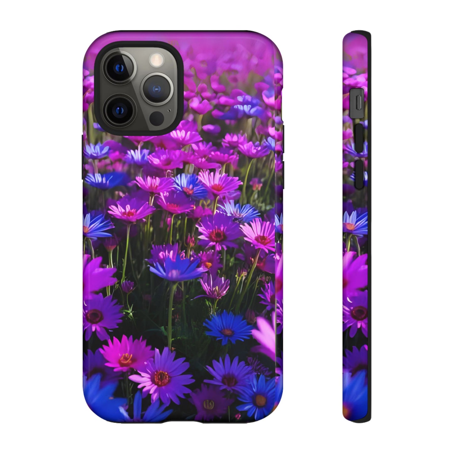 Wildflower Meadow Phone Case, Colorful Floral Garden Aesthetic, Vibrant Tough Phone Case, Compatible with iPhone, Galaxy, Google