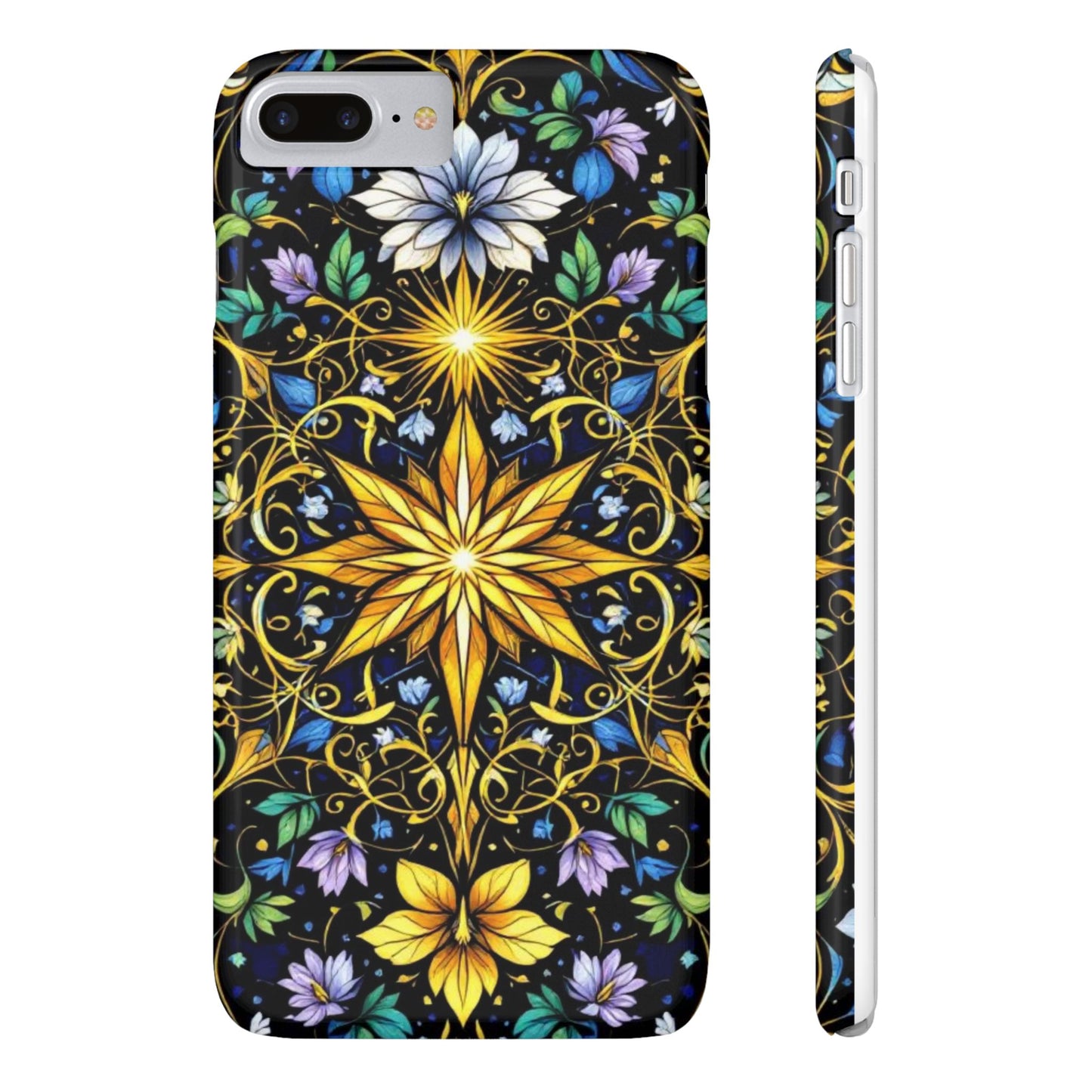 Elegant Floral Phone Case - Slim Phone Cases, Artistic Cases for Nature Lovers, Gift for Birthdays, Holidays, Spring Decor