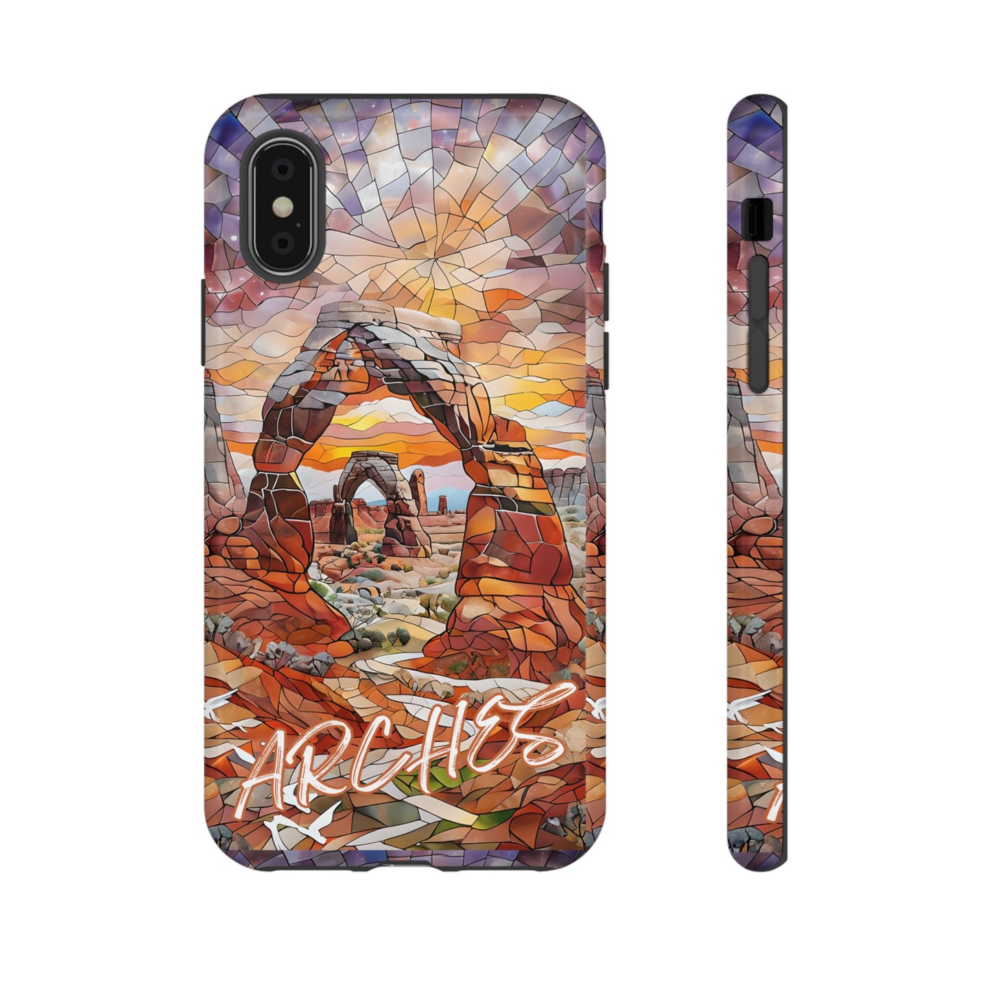 Arches National Park Utah Phone Case, Mosaic Phone Case, Mountain National Park Gift, Scenic CanyonsPhone Cover, Landscape Aesthetic Case
