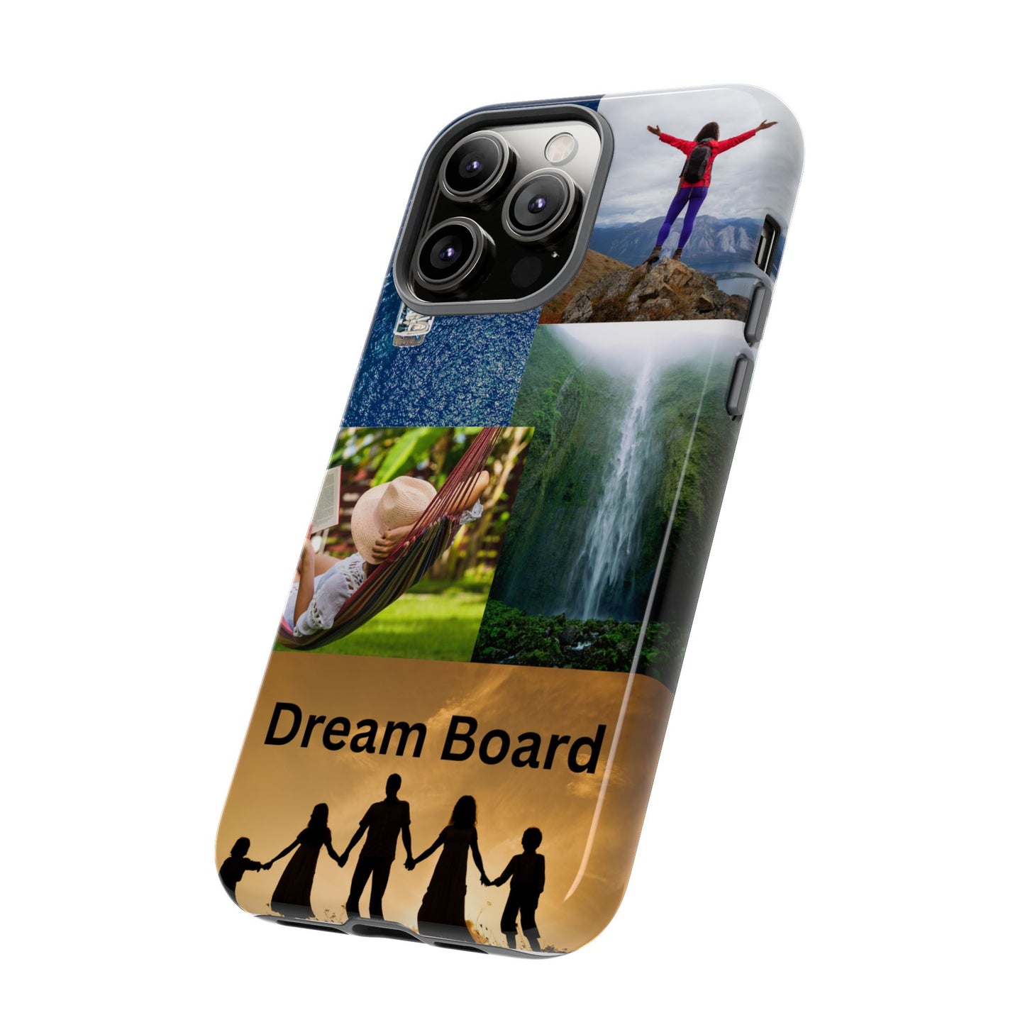 Dream Board Phone Case | Tough Cases for Adventure Seekers, Inspirational Phone Accessories, Custom Phone Covers, Unique Gift Ideas, [...]