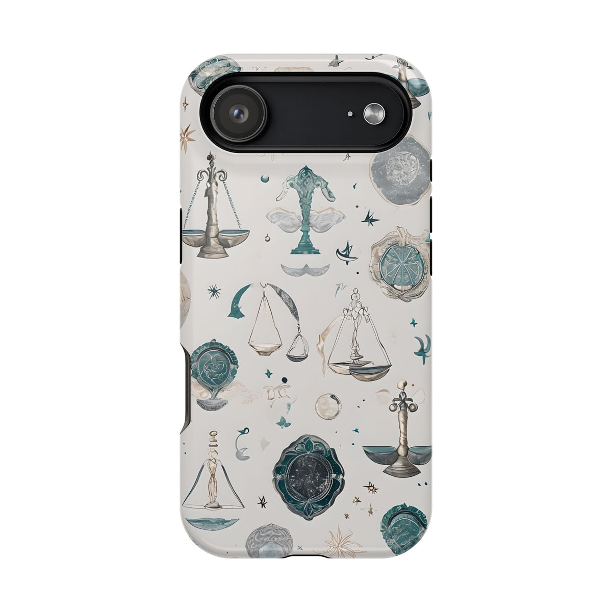 Libra Zodiac Magnetic Phone Case Astrology Gift for Her, Celestial Star Sign Cover, Birthday Gift, Compatible with iPhone 17, 16, 15, 14, 13