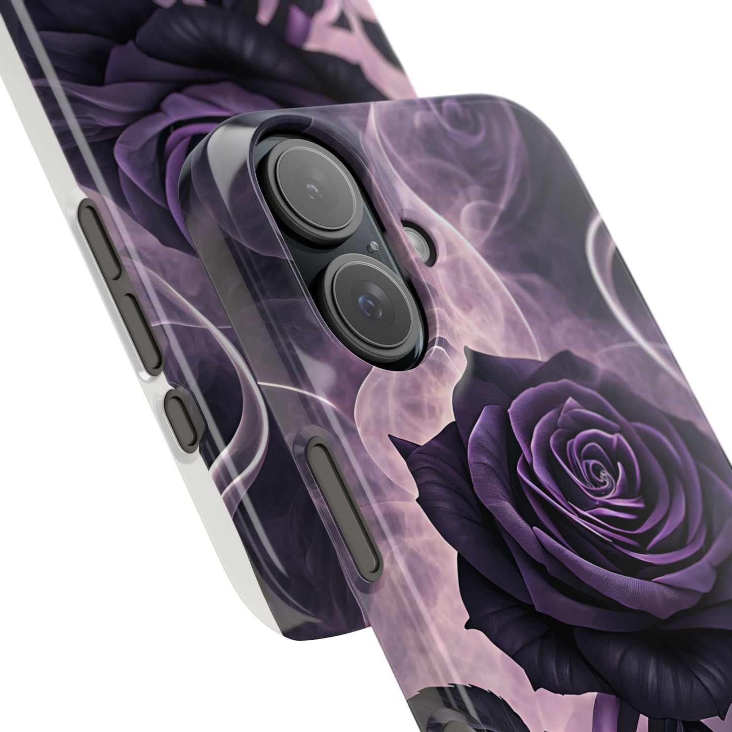 Elegant Purple Rose Phone Cases, Stylish Slim Cases for Flower Lovers, Floral Accessories, Birthday Gifts, Unique Phone Covers