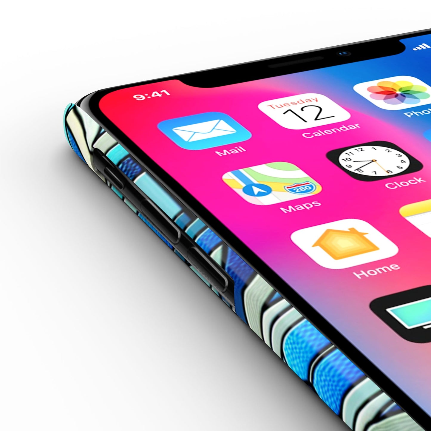 Vibrant Stained Glass Phone Cases - Artistic Cell Phone Cover, Unique Gift for Her, Phone Accessories, Holiday Present, Modern Decor