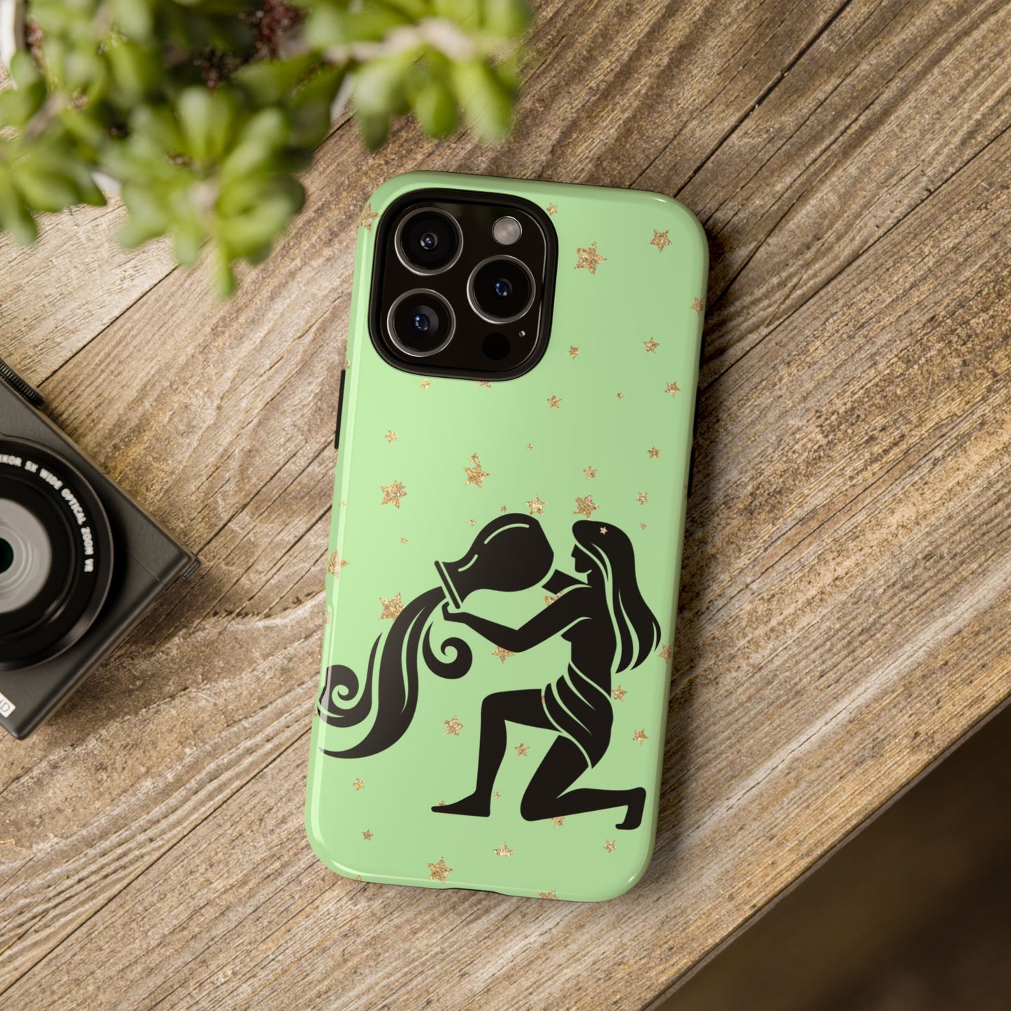 Virgo Zodiac Tough Phone Case, Astrology, Celestial Star Sign Cover, Compatible with iPhone, Galaxy, Pixel