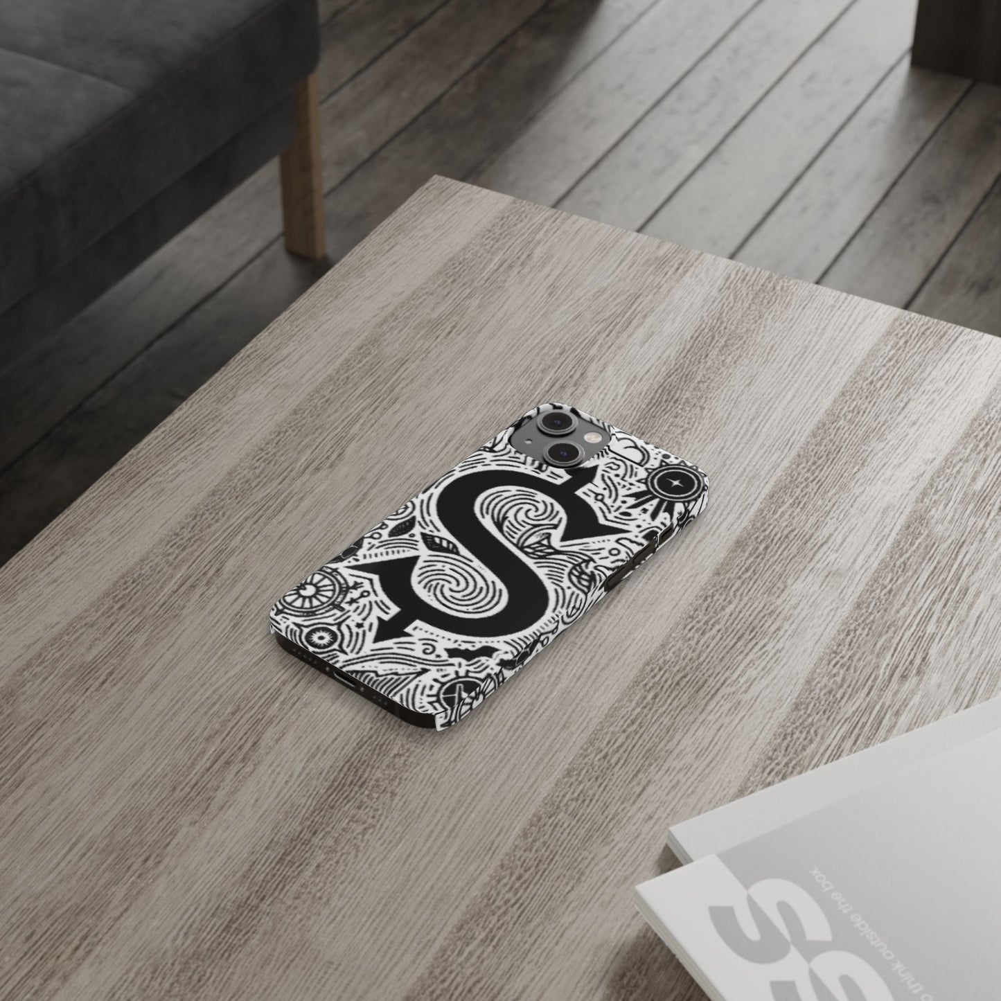 Sagittarius Zodiac Slim Phone Case, Astrology Gift for Her, Celestial Star Sign Cover, Compatible with iPhone 17, 16, 15, 14, 13