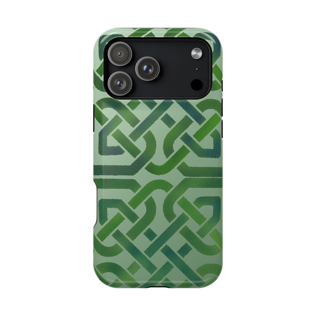 Celtic Knot Magnetic Phone Case, Irish Heritage Pattern Phone Cover, Celtic Art Design, Irish Culture Gift Compatible with iPhone