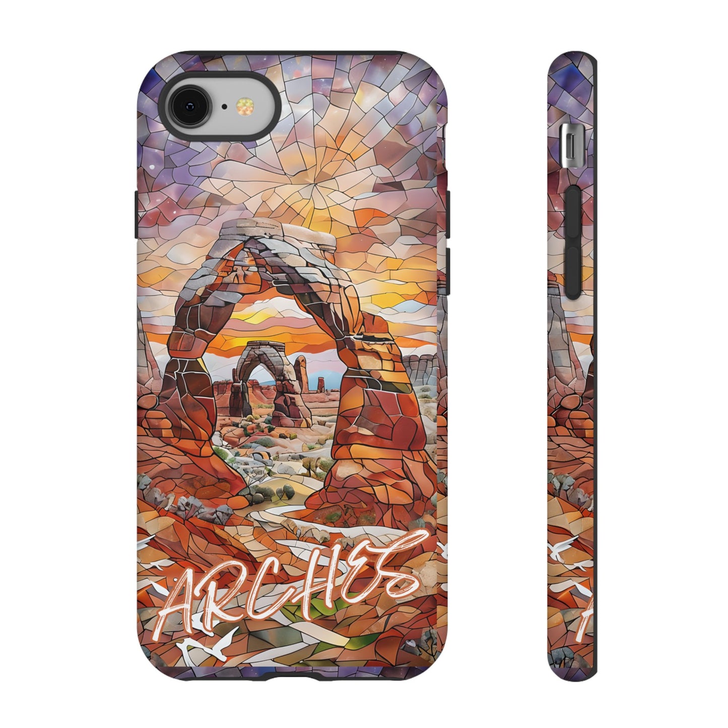Arches National Park Utah Phone Case, Mosaic Phone Case, Mountain National Park Gift, Scenic CanyonsPhone Cover, Landscape Aesthetic Case