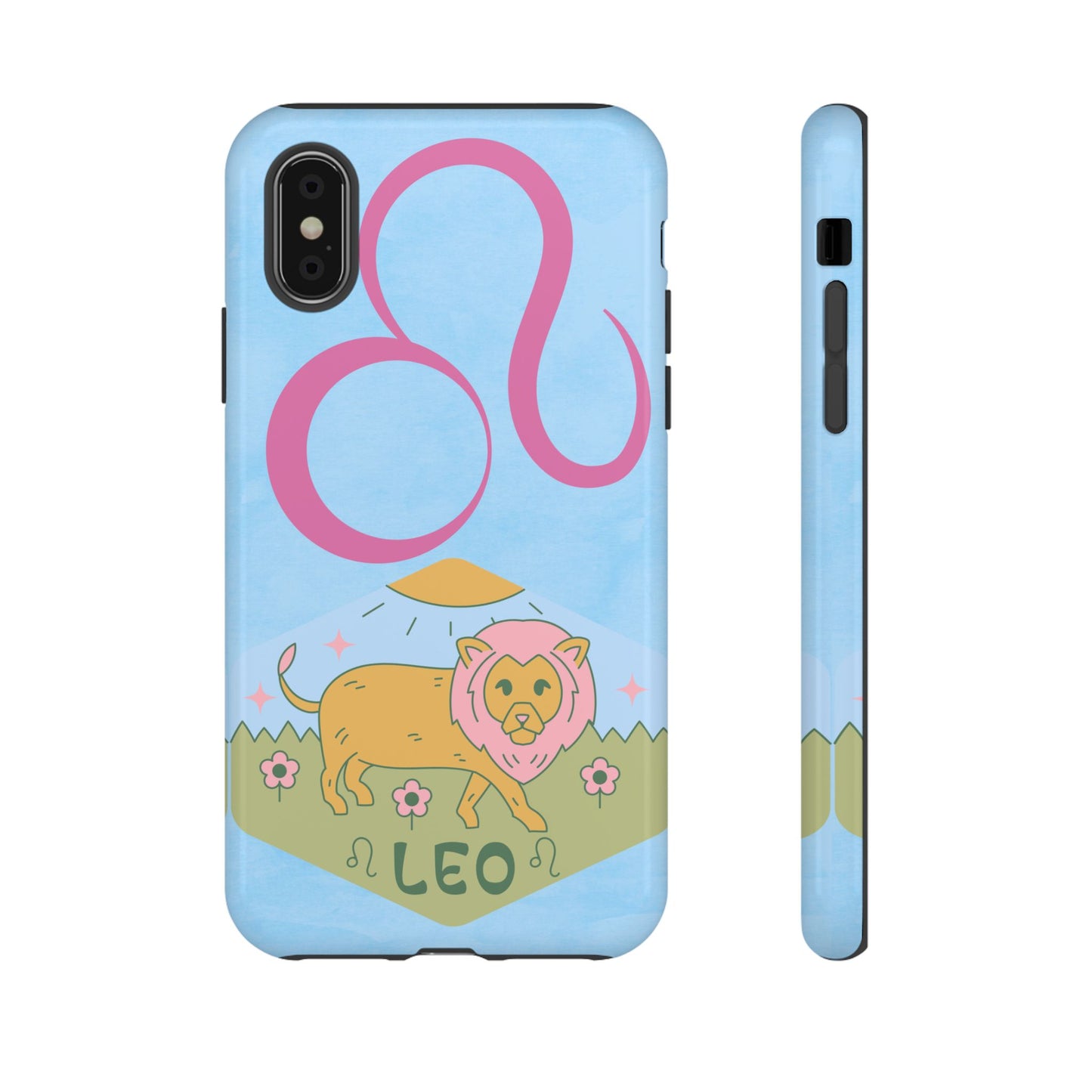 Leo Zodiac Phone Case, Astrology Gift for Her, Celestial Star Sign Cover, Birthday Gift, Compatible with iPhone, Galaxy, Google Phones