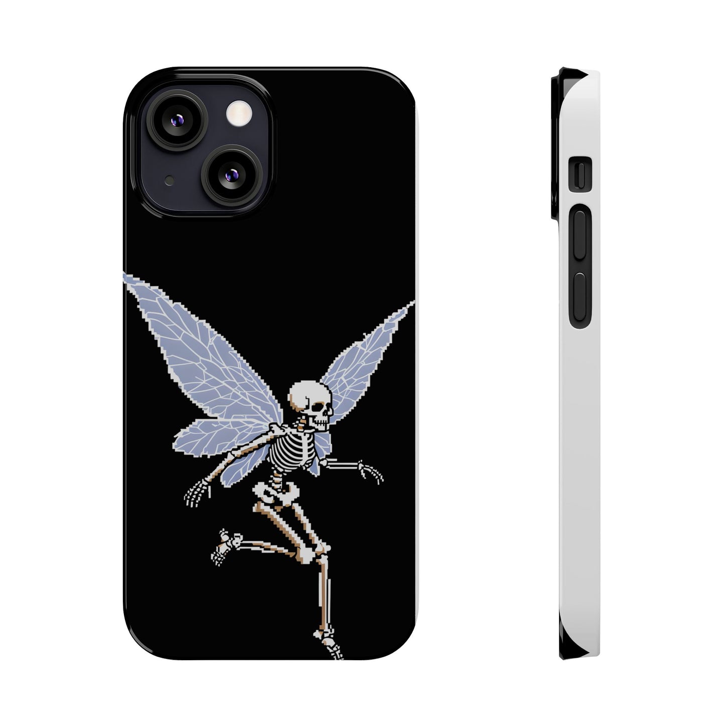 Halloween Slim Phone Case - Creepy Cute Aesthetic, Goth Coquette Spooky Style, Compatible with iPhone, Galaxy, and Google Phones