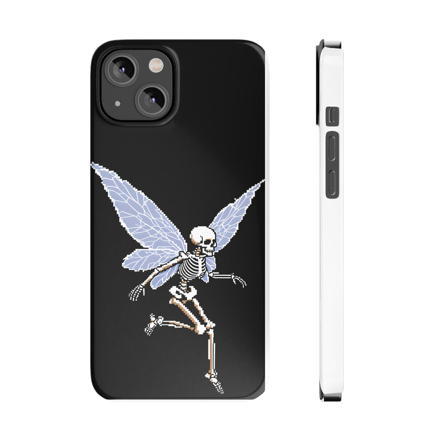 Halloween Slim Phone Case - Creepy Cute Aesthetic, Goth Coquette Spooky Style, Compatible with iPhone, Galaxy, and Google Phones