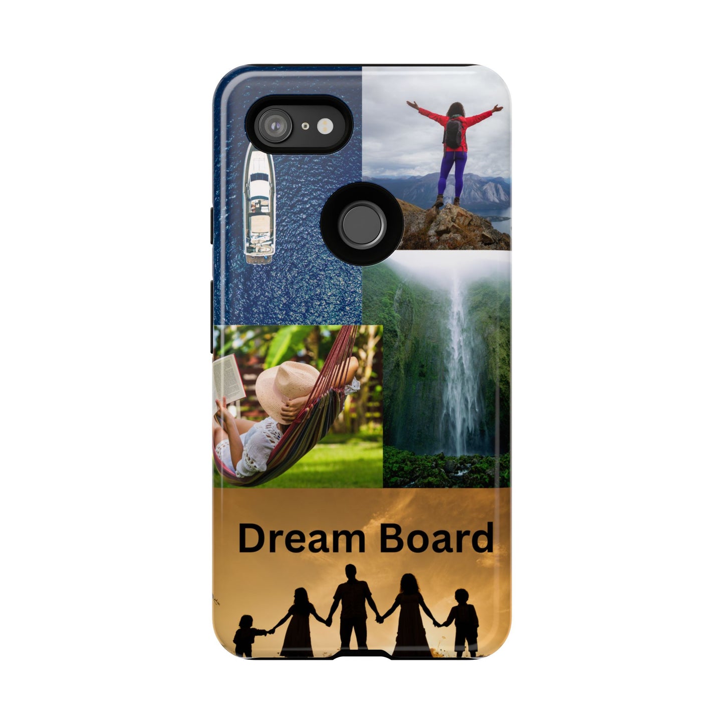 Dream Board Phone Case | Tough Cases for Adventure Seekers, Inspirational Phone Accessories, Custom Phone Covers, Unique Gift Ideas, [...]