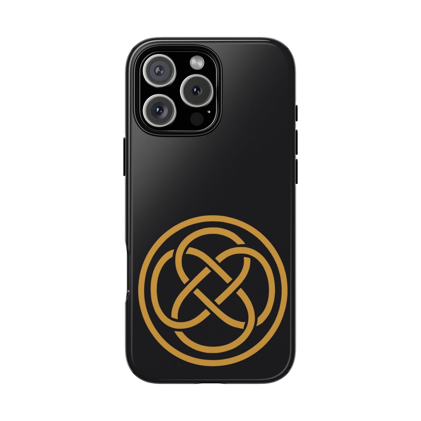 Celtic Shield Knot Tough Phone Case Irish Protection Symbol Compatible with iPhone 17 16 15 14 13 12 11 Pro Max Galaxy Pixel